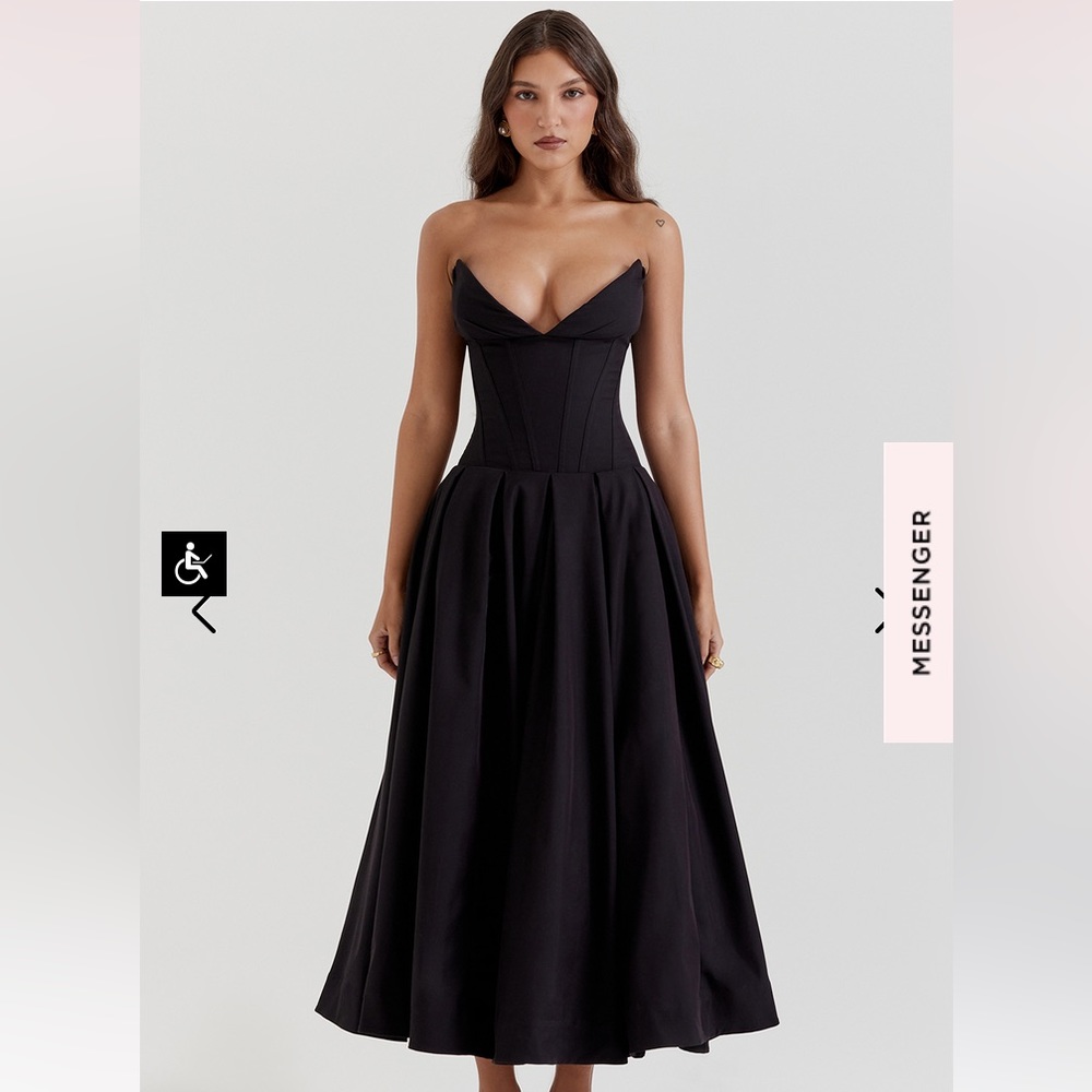 HOUSE OF CB BLACK LADY DRESS
